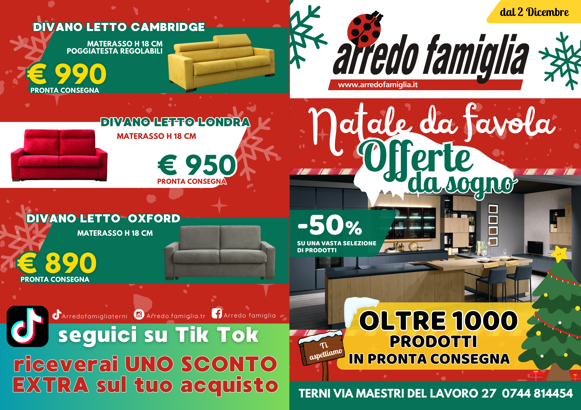 VOLANTINO DICEMBRE 24 FRONTE